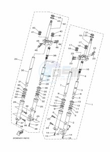 GPD125-A NMAX 125 (BV3D) drawing EXHAUST