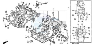 XL1000VA9 UK - (E / ABS MKH) drawing CRANKCASE