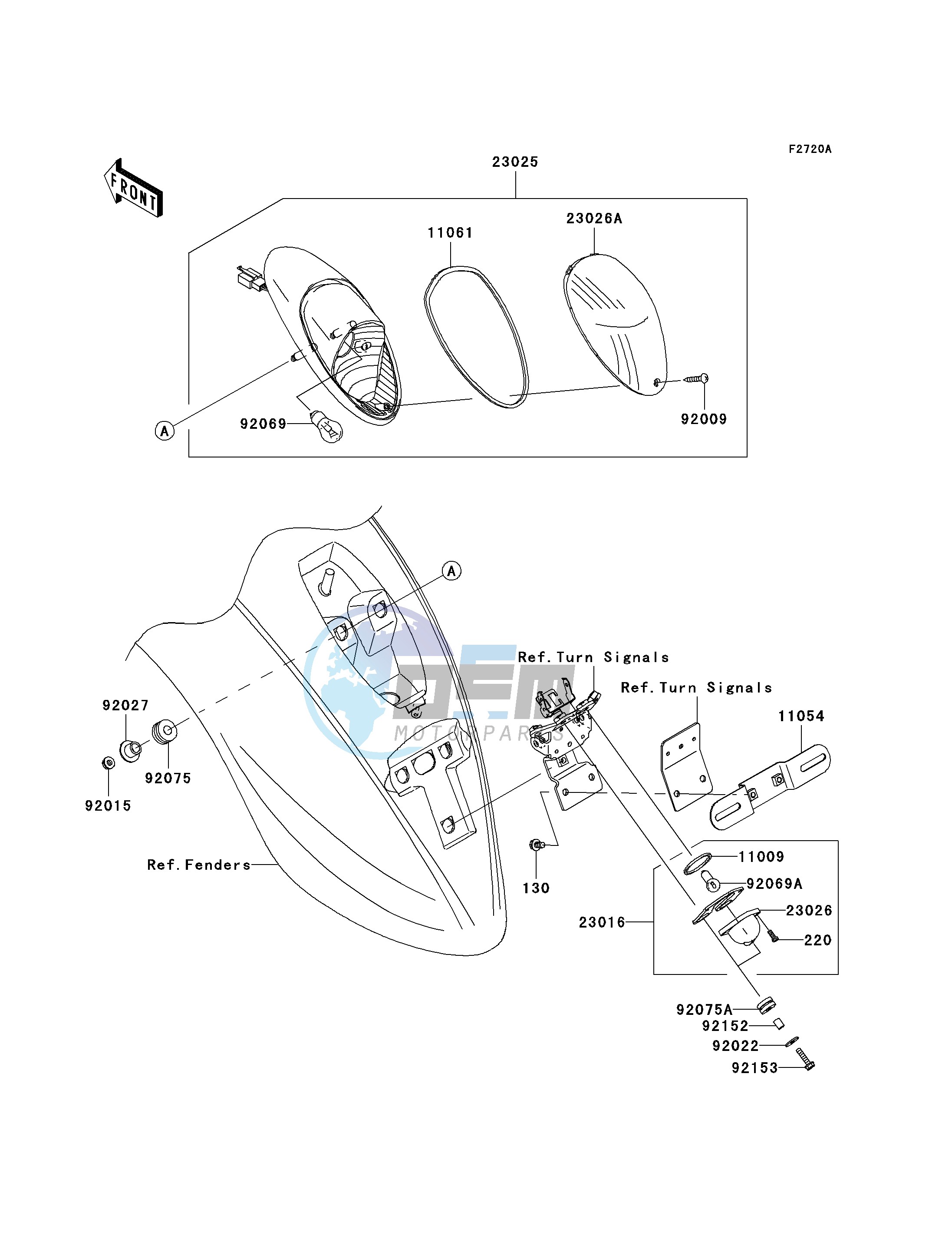 TAILLIGHT-- S- --- JKAVN2B1 7A016370 - - -