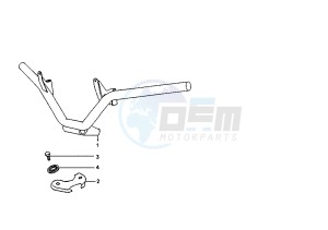 ZENITH L - 50 cc drawing STEERING HANDLE