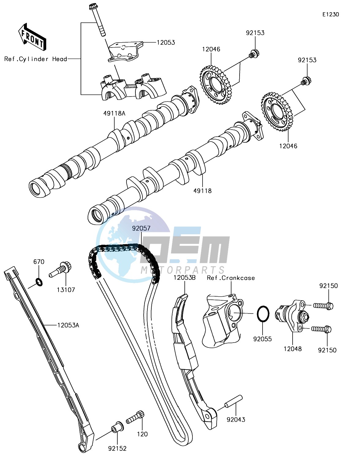 Camshaft(s)/Tensioner