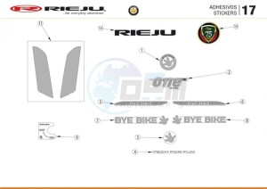 HOBBY-BYE-BIKE-25-KM-H-EURO4-HOLLAND-BLACK 50 drawing DECAL SETS