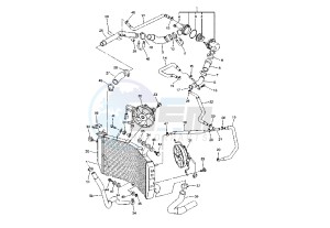 YZF-R1SP 1000 drawing COOLING SYSTEM