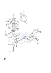 DF 40 drawing Throttle Body