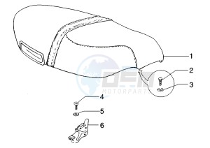 SKIPPER 125-150 drawing Saddle