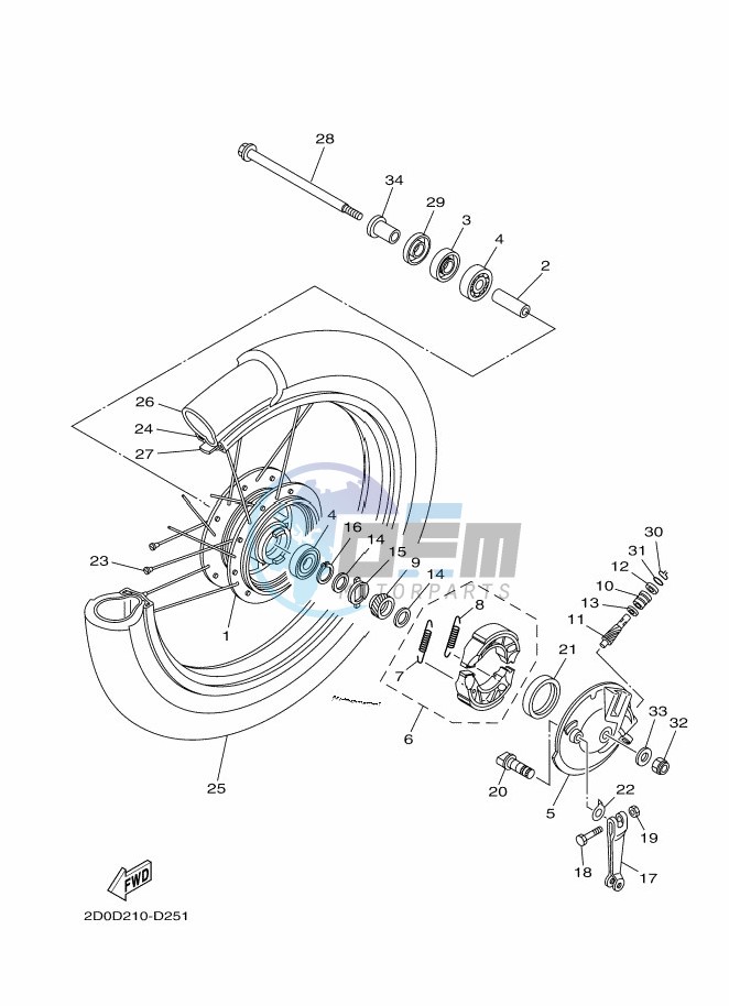 FRONT WHEEL