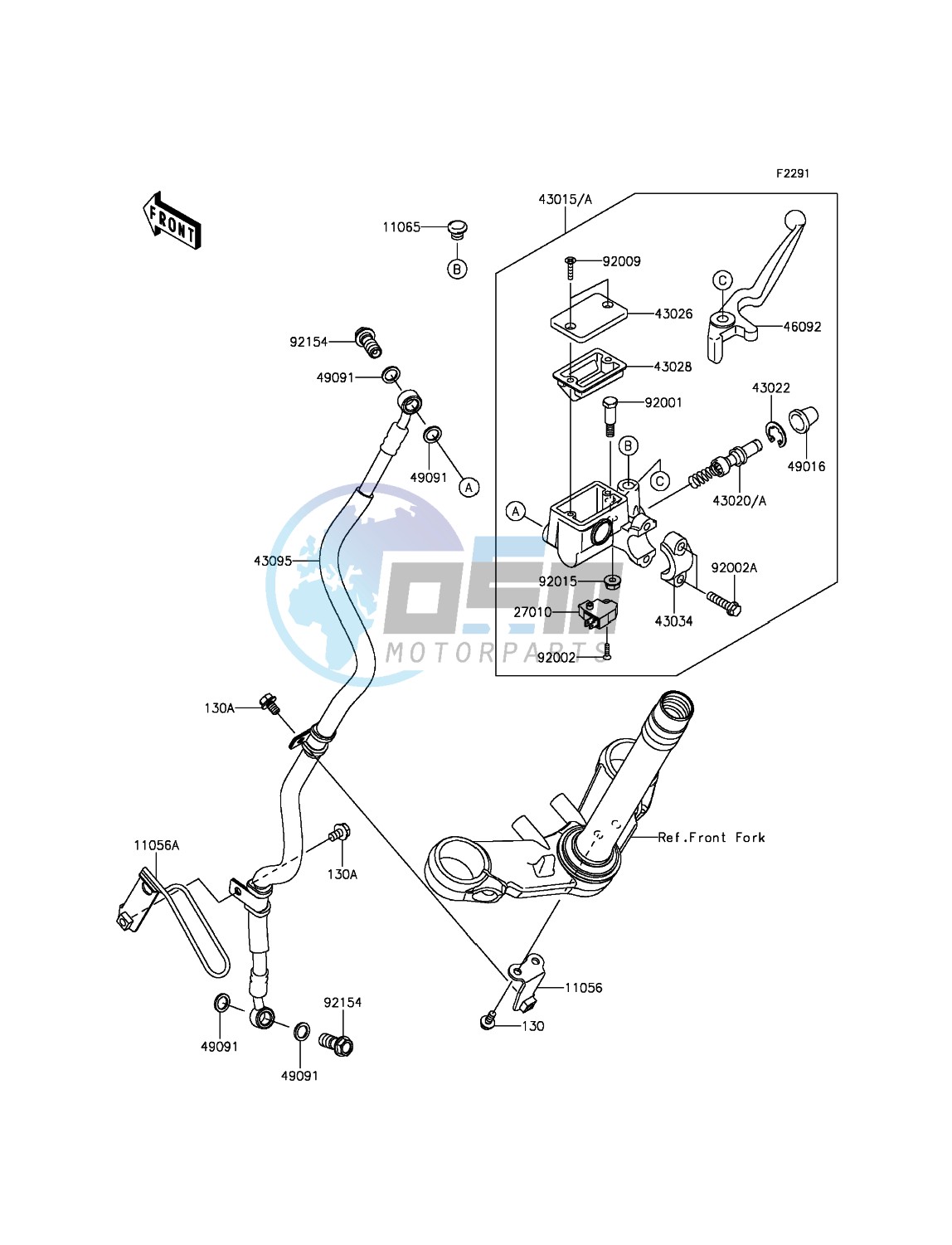 Front Master Cylinder