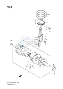 GSF-1250 BANDIT EU drawing CRANKSHAFT