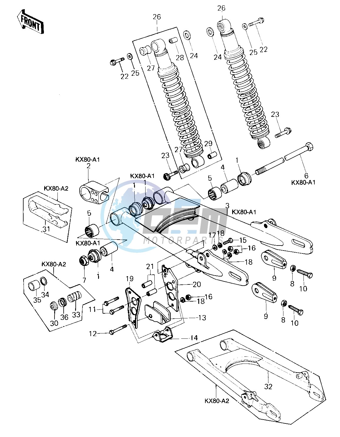 SWING ARM_SHOCK ABSORBERS