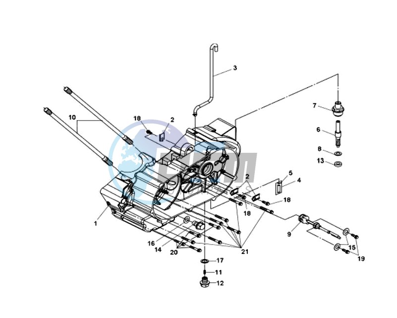 CRANKCASE / STARTER