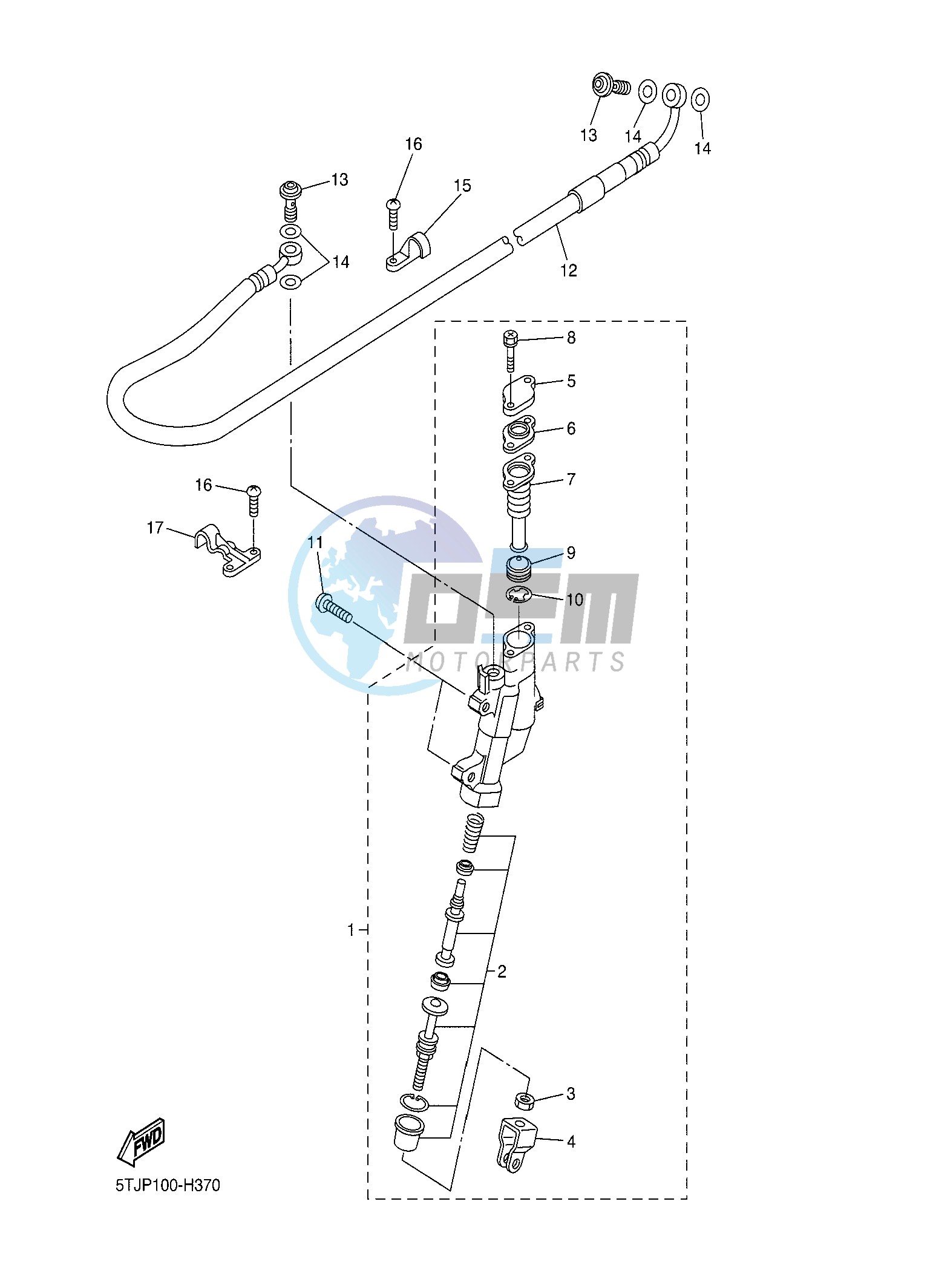 REAR MASTER CYLINDER