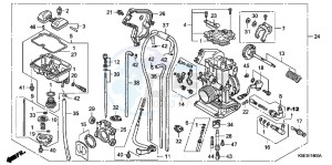 CRF150RC drawing CARBURETOR