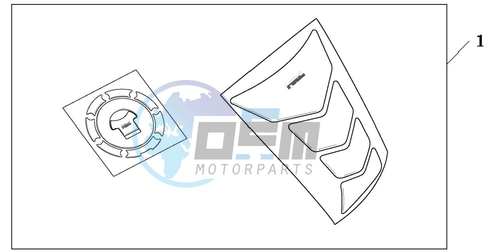 TANKPAD / FUEL LID COVER