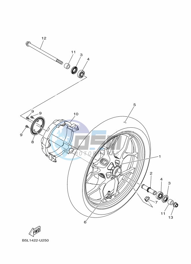 FRONT WHEEL