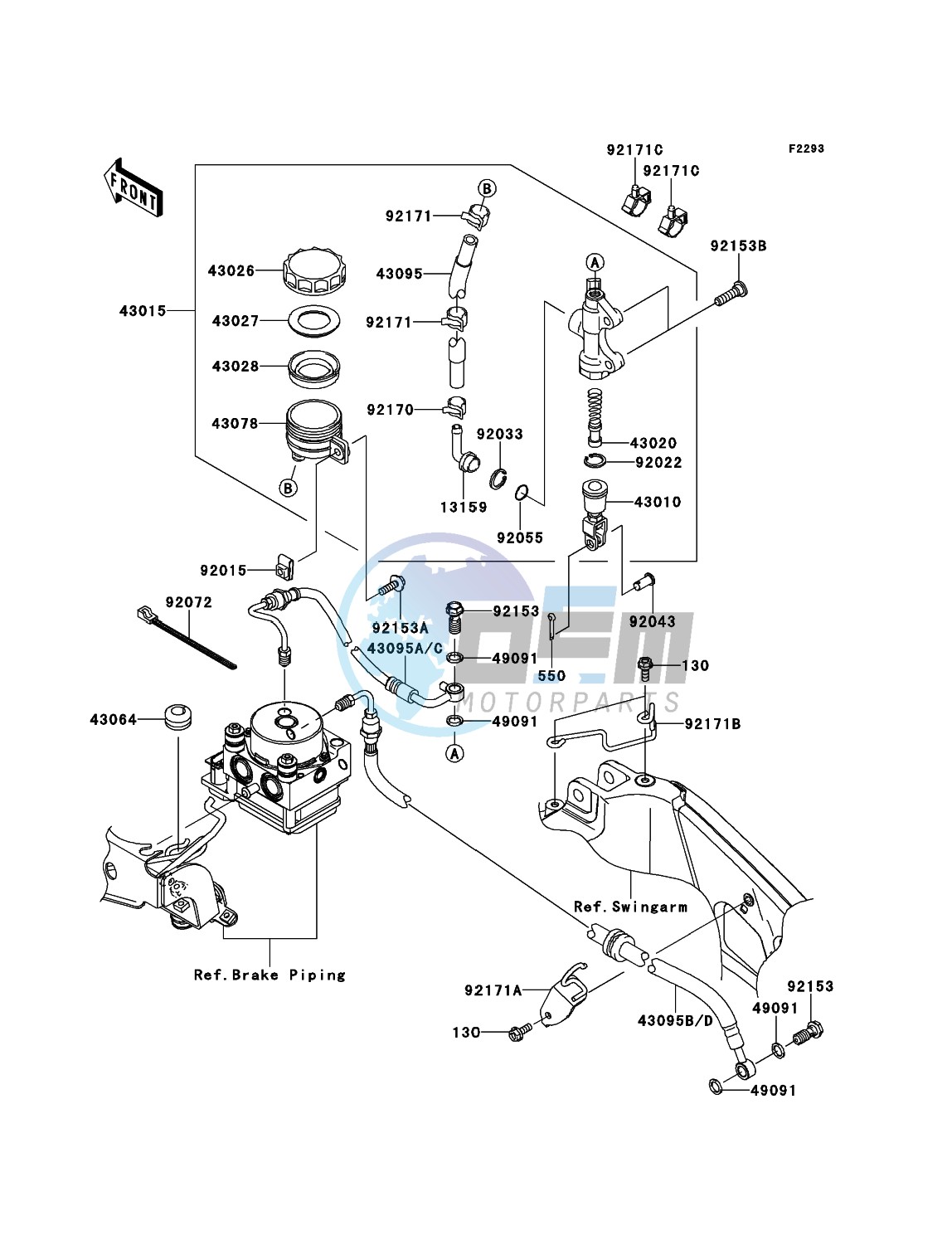 Rear Master Cylinder