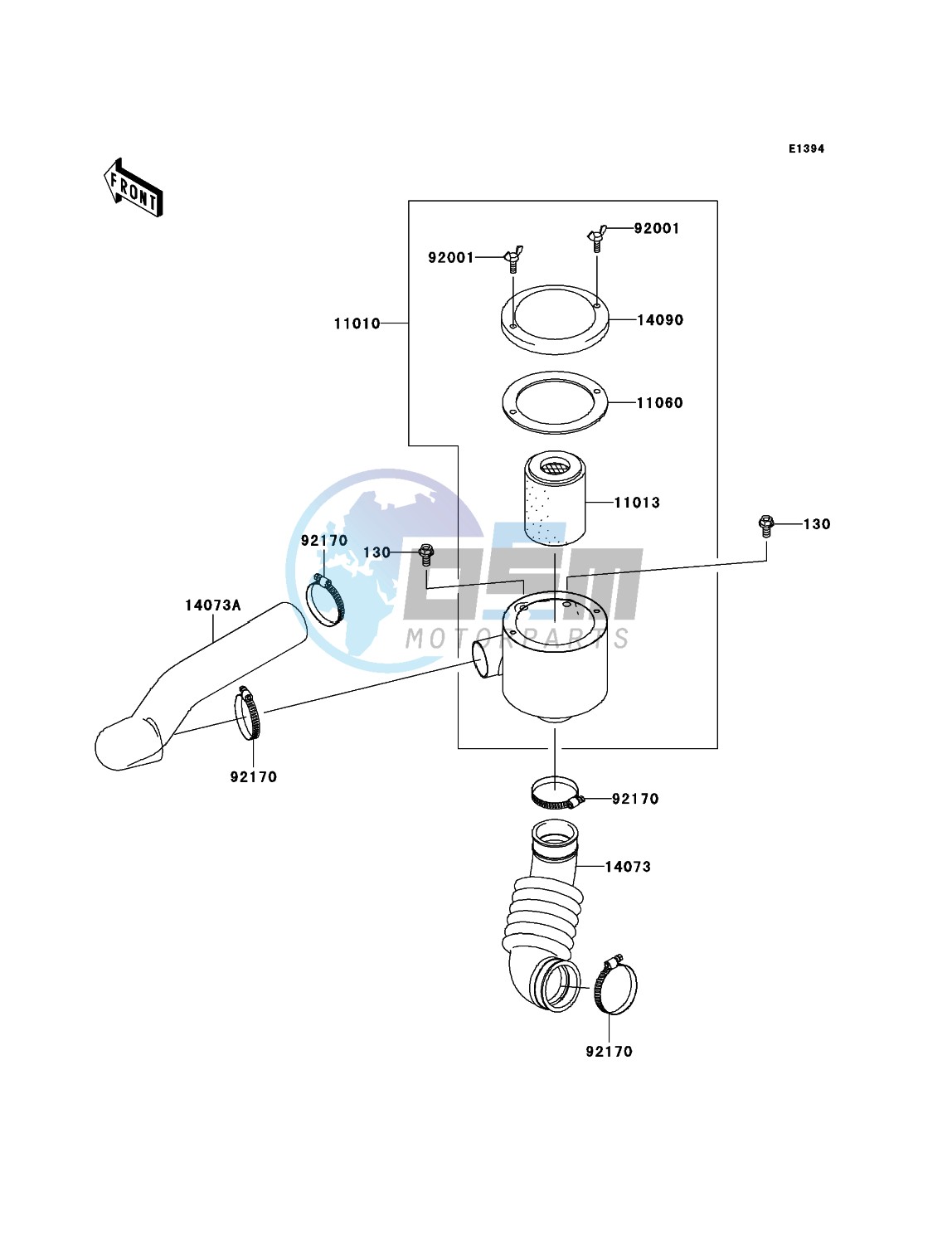 Air Cleaner-Belt Converter