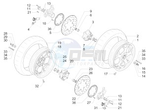 MP3 500 SPORT BUSINESS ABS E3-E4 (NAFTA)2 drawing Front wheel