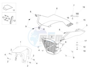 TUONO 1100 V4 RR E4 ABS (NAFTA) drawing Front body III