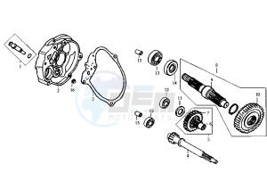 JET - 50 cc drawing GEAR GROUP