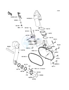 KVF750_4X4_EPS KVF750GCF EU GB drawing Converter Cover