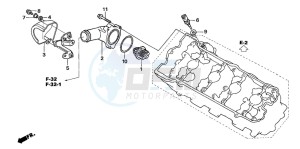 CBF600SA drawing THERMOSTAT (CBF600S6/SA6/N6/NA6)