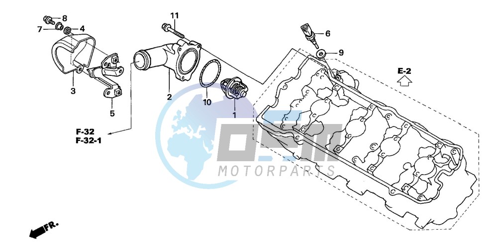 THERMOSTAT (CBF600S6/SA6/N6/NA6)