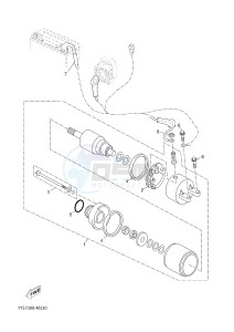 YP125RA (ABS) X-MAX 250 ABS (2DLB 2DLB 2DLB 2DLB) drawing STARTING MOTOR