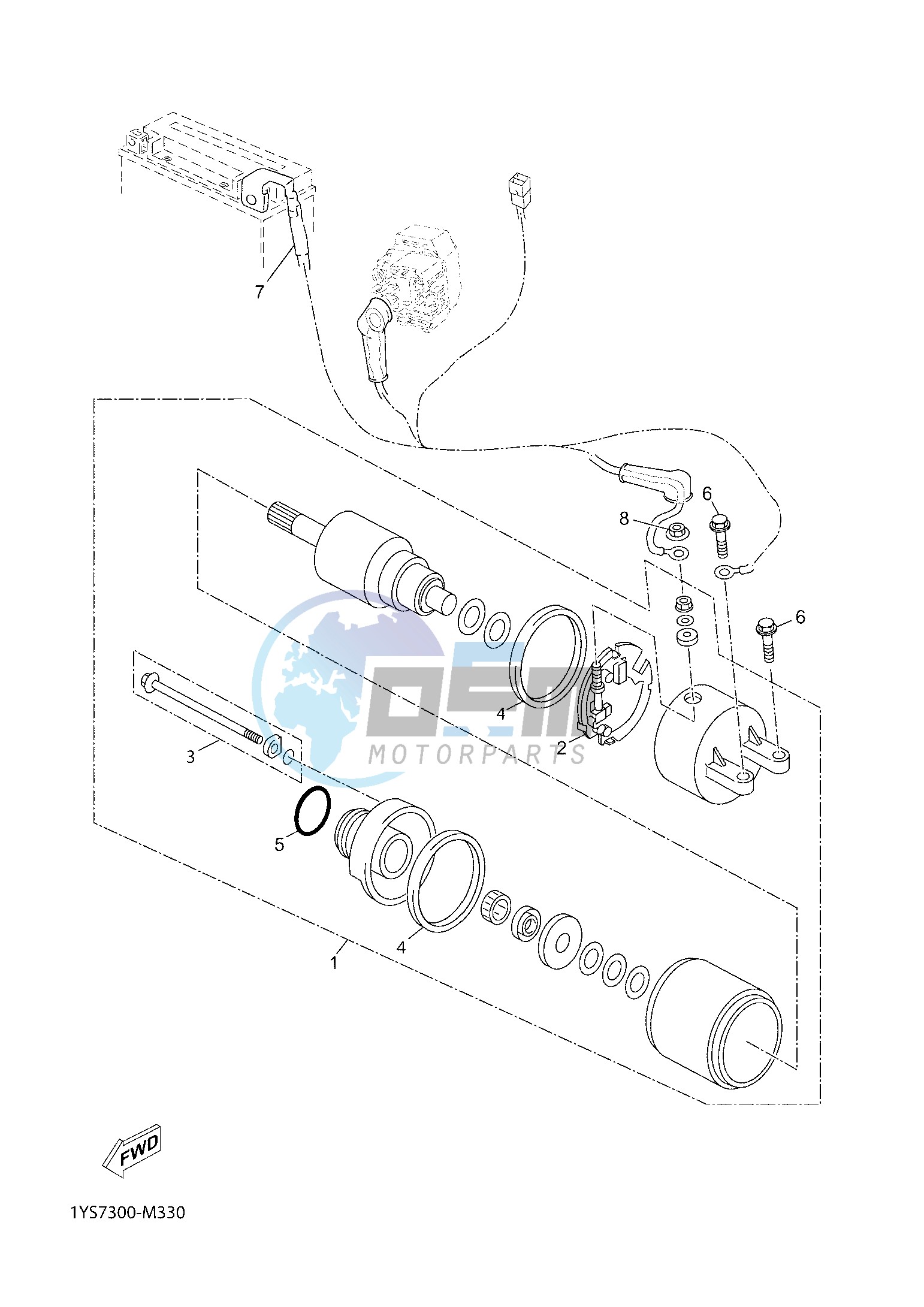 STARTING MOTOR