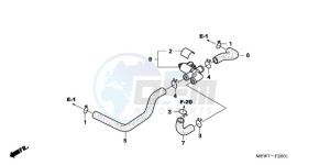 NT700VAA Europe Direct - (ED / ABS) drawing AIR INJECTION VALVE