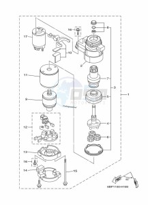 F25DETL drawing STARTING-MOTOR