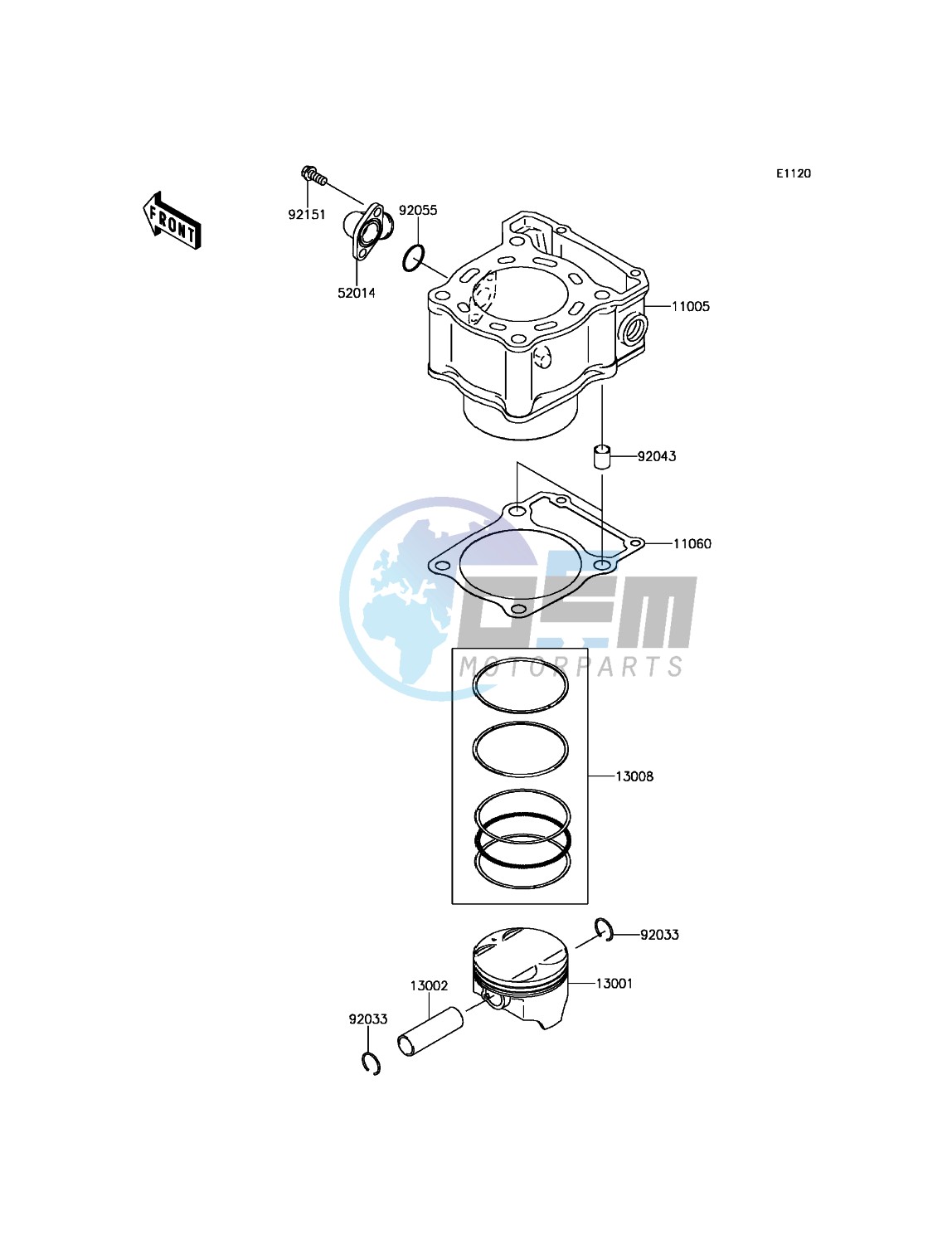 Cylinder/Piston(s)