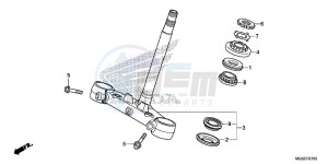 NC700SAC drawing STEERING STEM