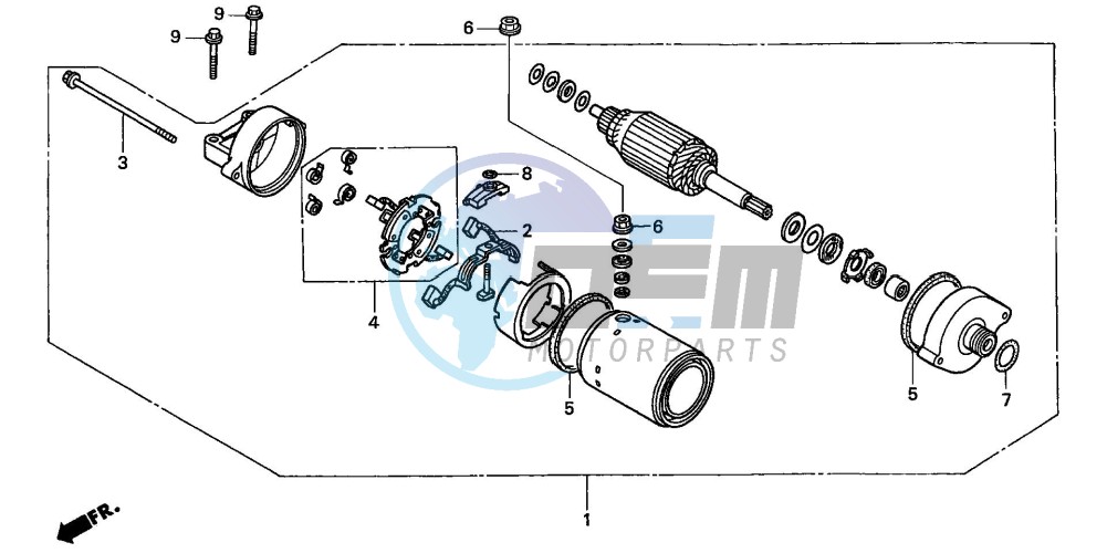 STARTING MOTOR