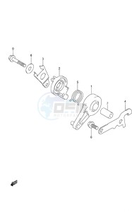 DF 9.9A drawing Throttle Control w/Remote Control