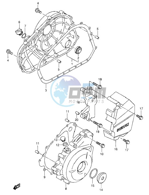 CRANKCASE COVER