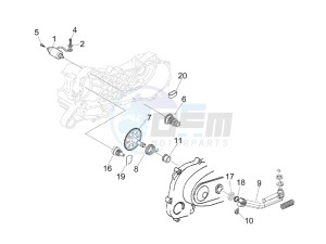 LX 150 4T USA drawing Starter - Electric starter