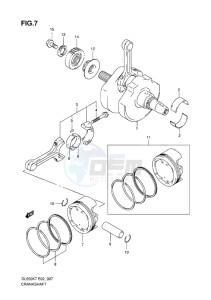 DL650 ABS V-STROM EU-UK drawing CRANKSHAFT