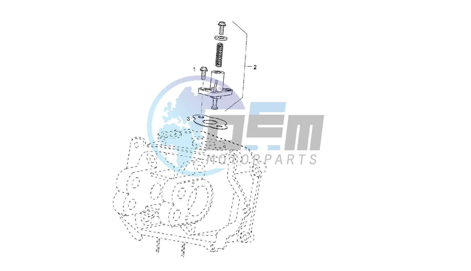 TENSIONER, CAM CHAIN