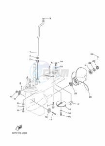 F30BETL drawing LOWER-CASING-x-DRIVE-2