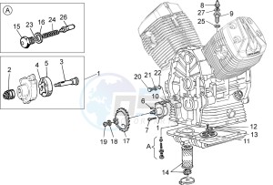 V7 Stone 750 USA-CND drawing Oil pump