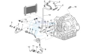 Griso S.E. 1200 8V drawing Lubrication