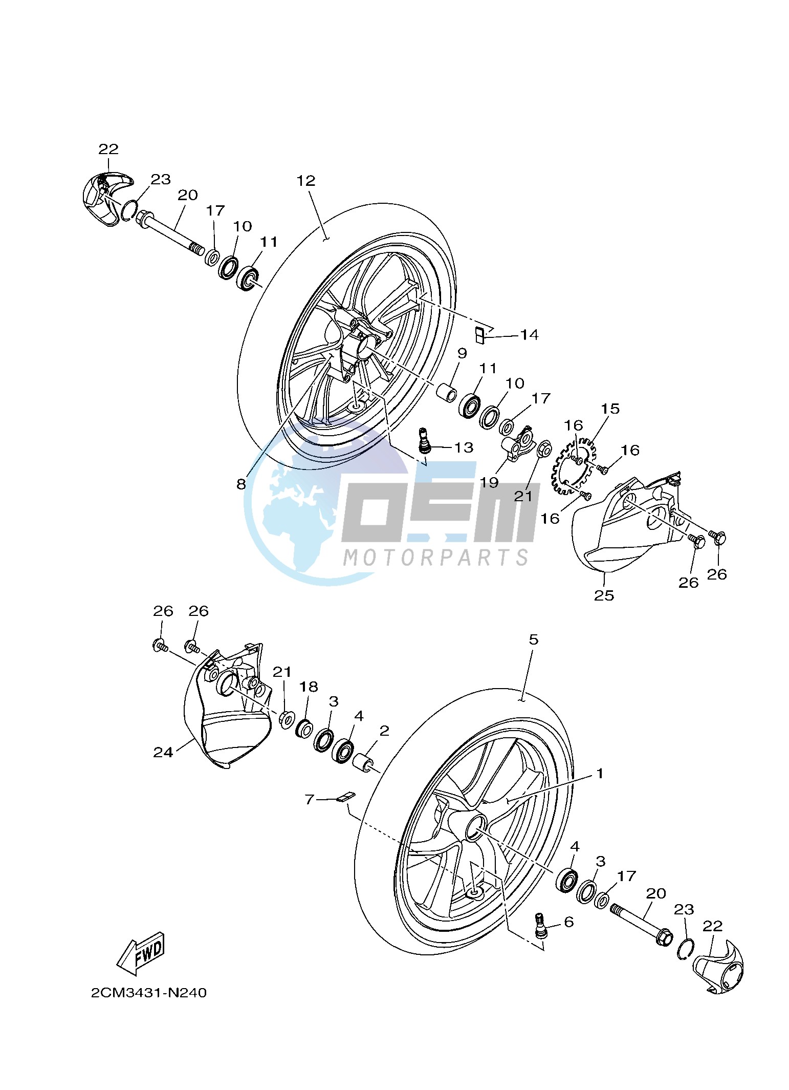 FRONT WHEEL