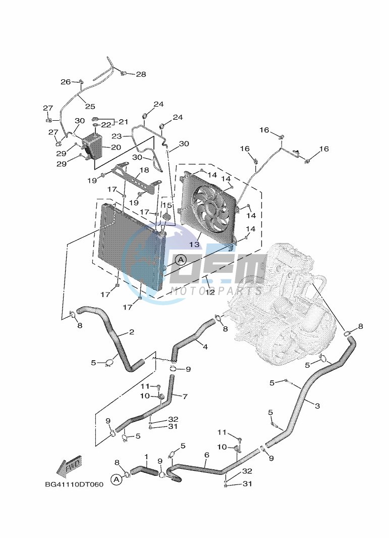 RADIATOR & HOSE