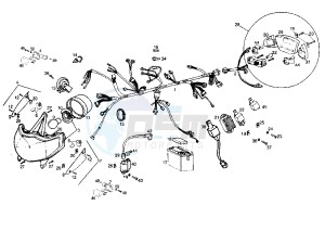 GP 1 - 50 cc drawing ELECTRICAL DEVICES