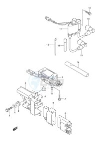 DF 9.9A drawing Rectifier/Ignition Coil w/Remote Control