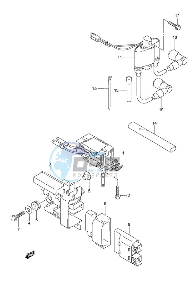 Rectifier/Ignition Coil w/Remote Control