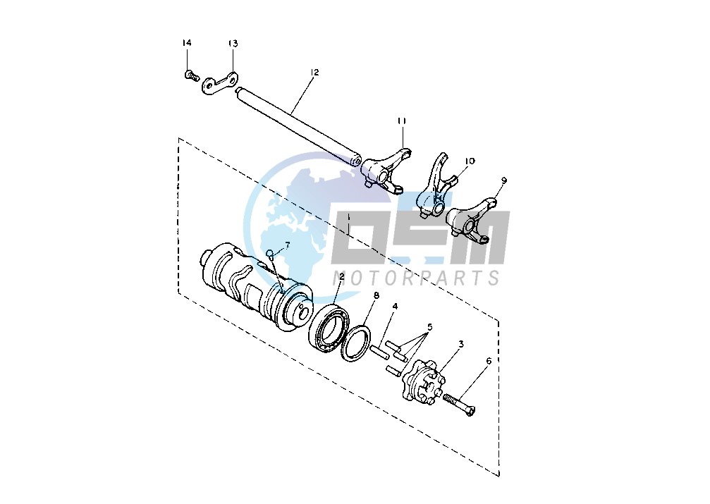 SHIFT CAM-FORK