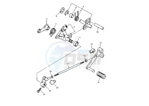 XJ S DIVERSION 900 drawing SHIFT SHAFT