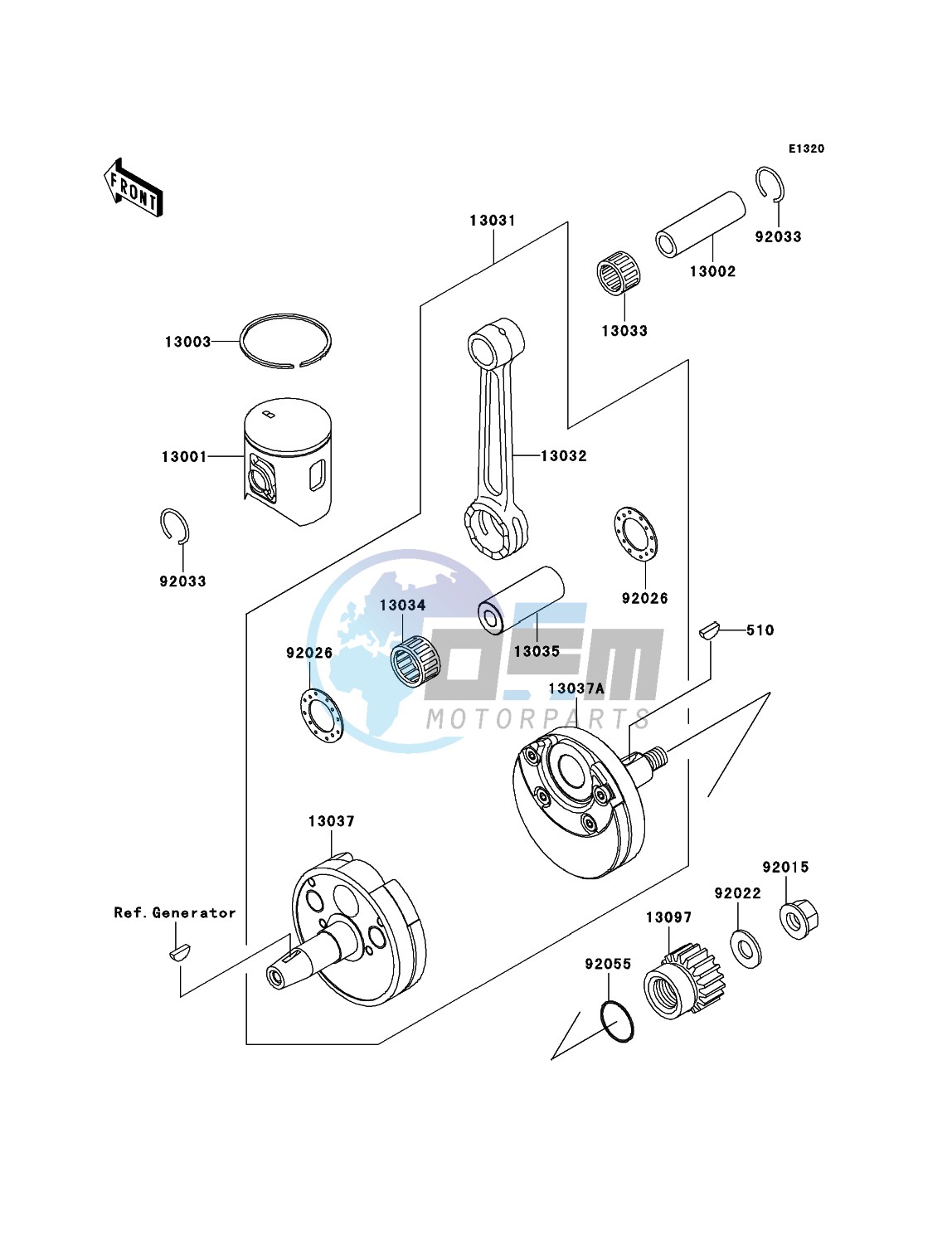 Crankshaft/Piston(s)