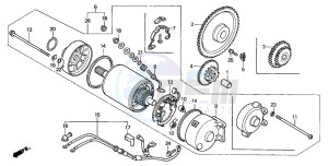 CN250 HELIX drawing STARTING MOTOR